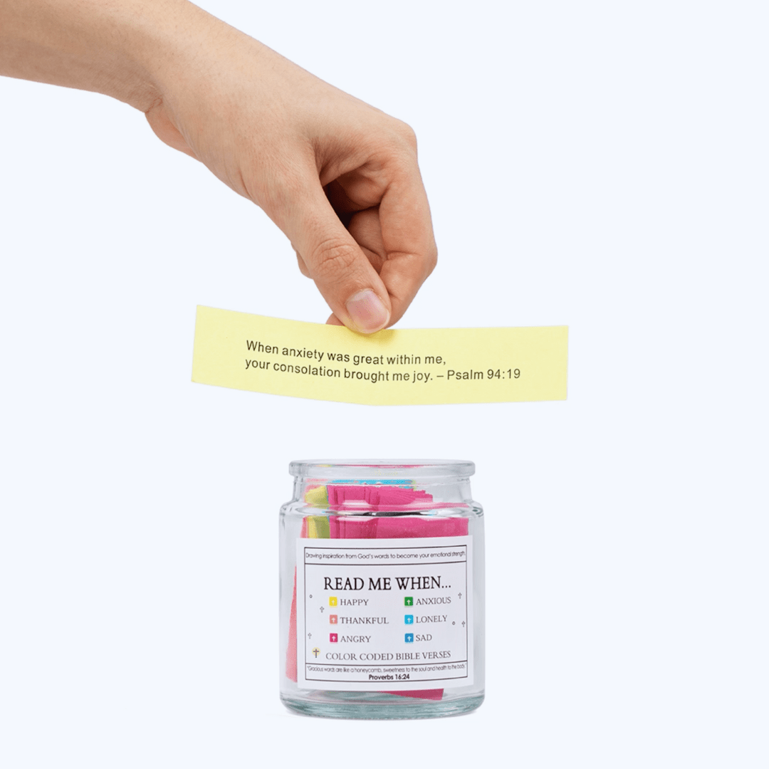(Gifting Offer) Handmade 90 Day Bible Verse Jar