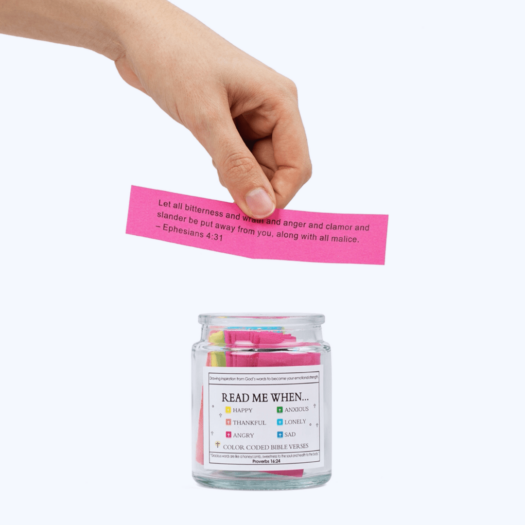 (Gifting Offer) Handmade 90 Day Bible Verse Jar