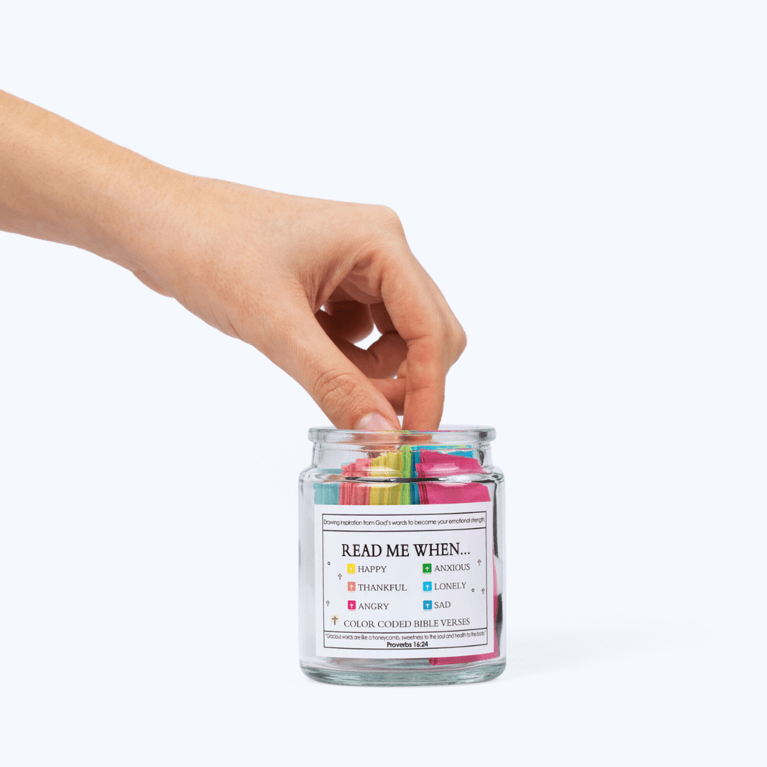 (Gifting Offer) Handmade 90 Day Bible Verse Jar