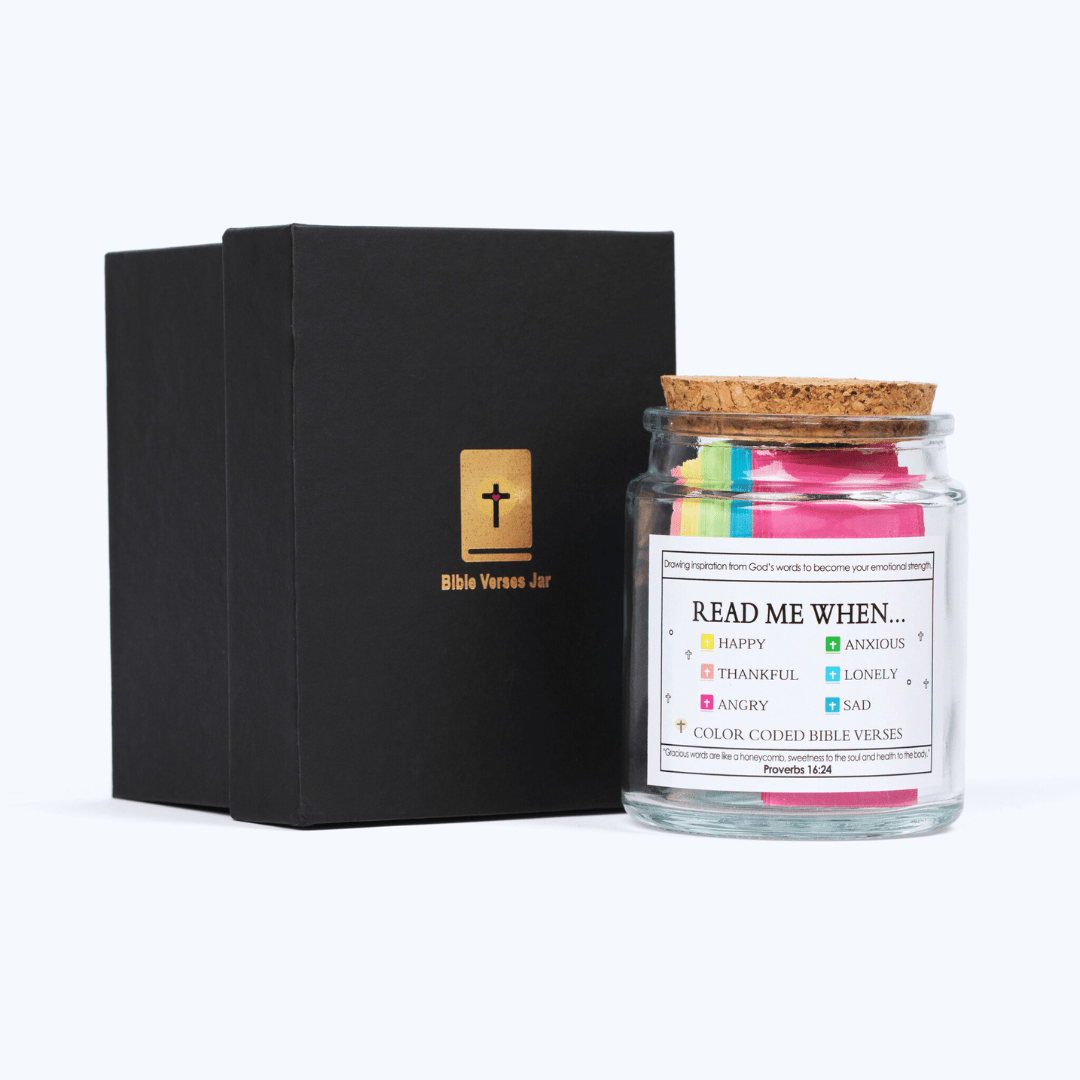 (Gifting Offer) Handmade 90 Day Bible Verse Jar